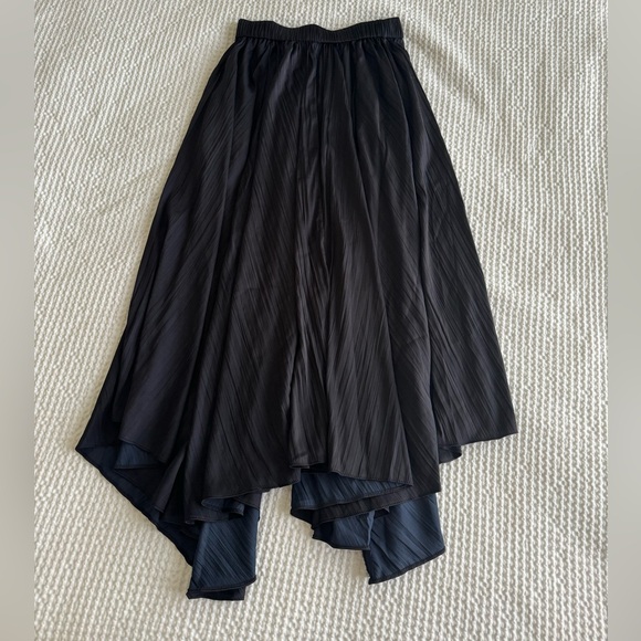 Anthropologie Dresses & Skirts - Anthropologie Black Pleated Midi Skirt